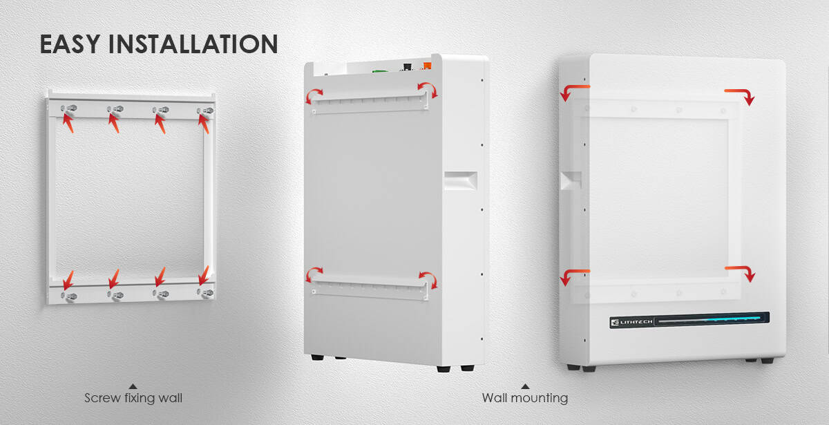 Lithtech Battery Easy Installation